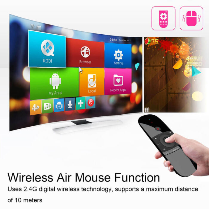 w1 air mouse for smart tv