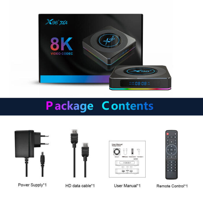 x96 x4 smart tv box