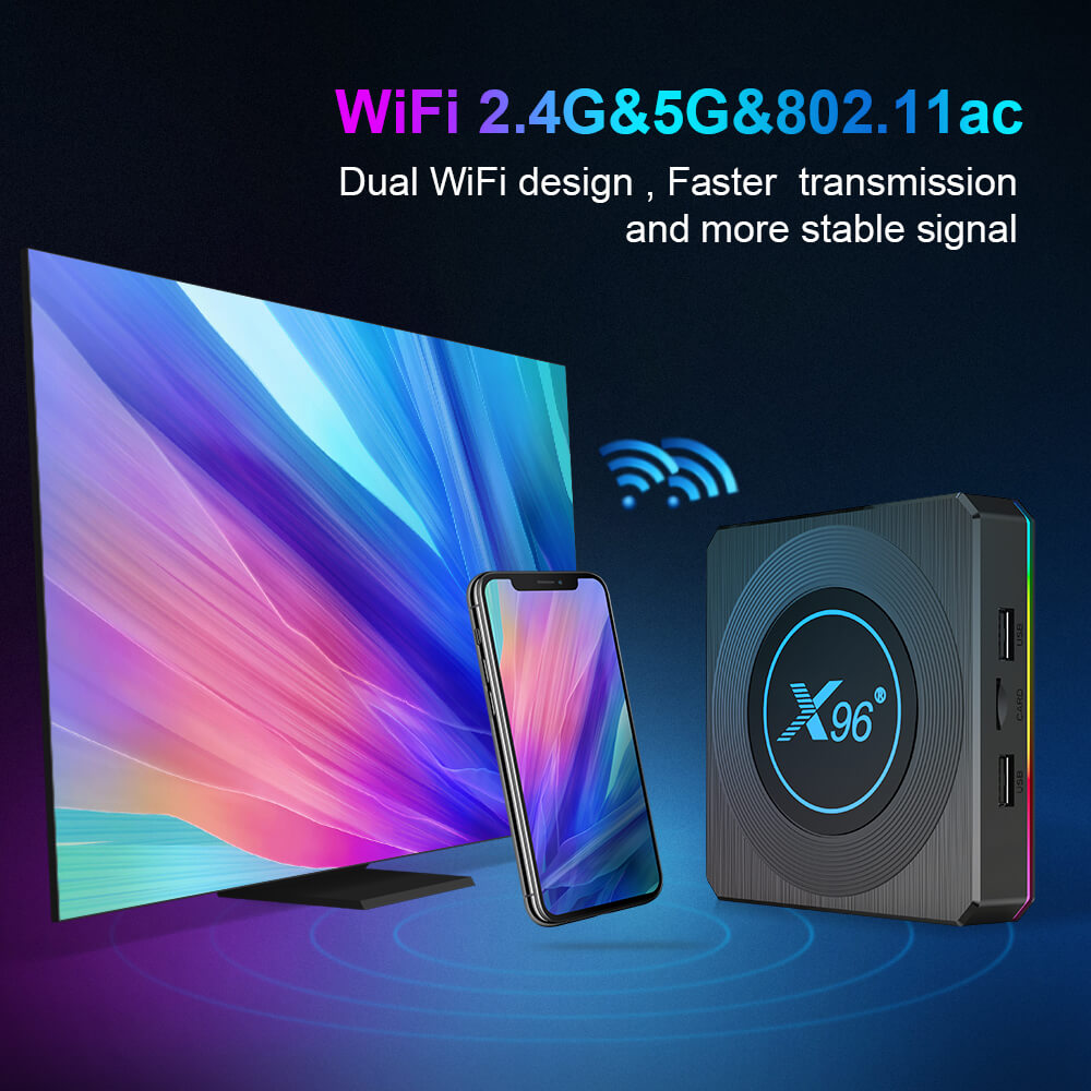 x96 x4 5g wifi tv box