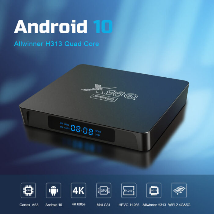 X96Q Pro android 10 tv box