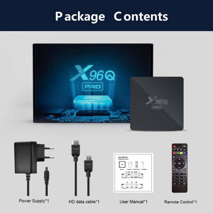 x96q pro android tv box