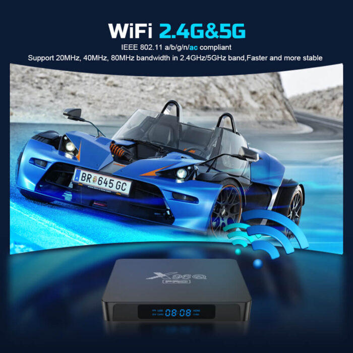 X96Q Pro dual wifi tv box