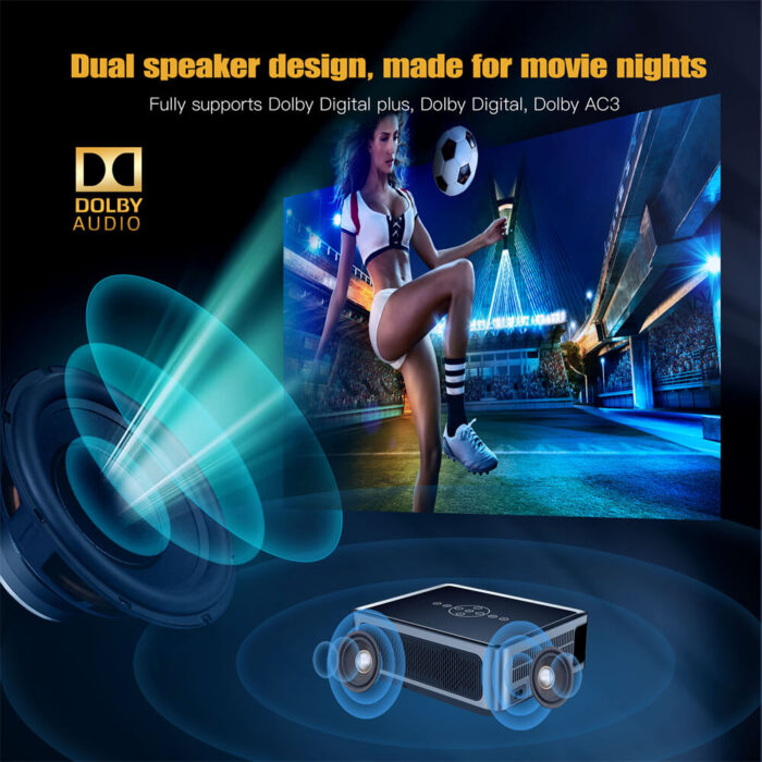 X1pro Projector with Dolby