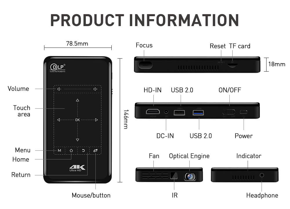 p09 mini projector