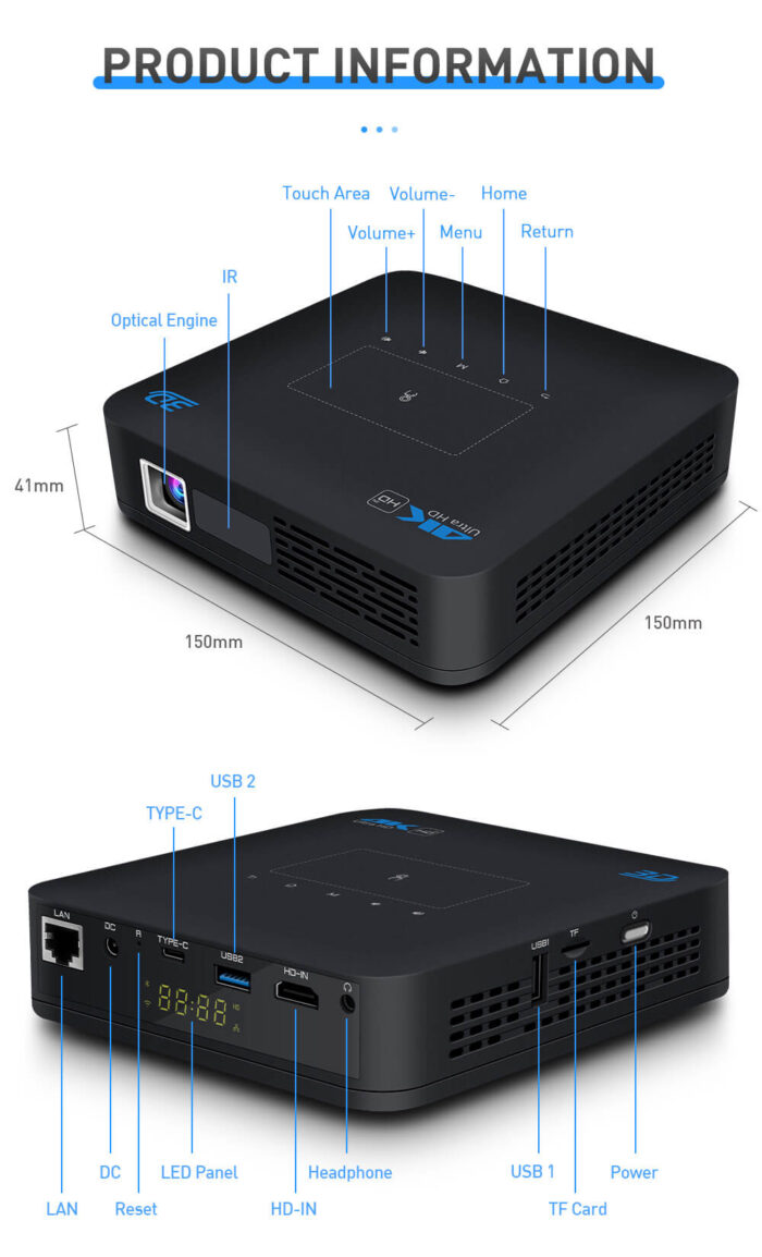 p15 android projector