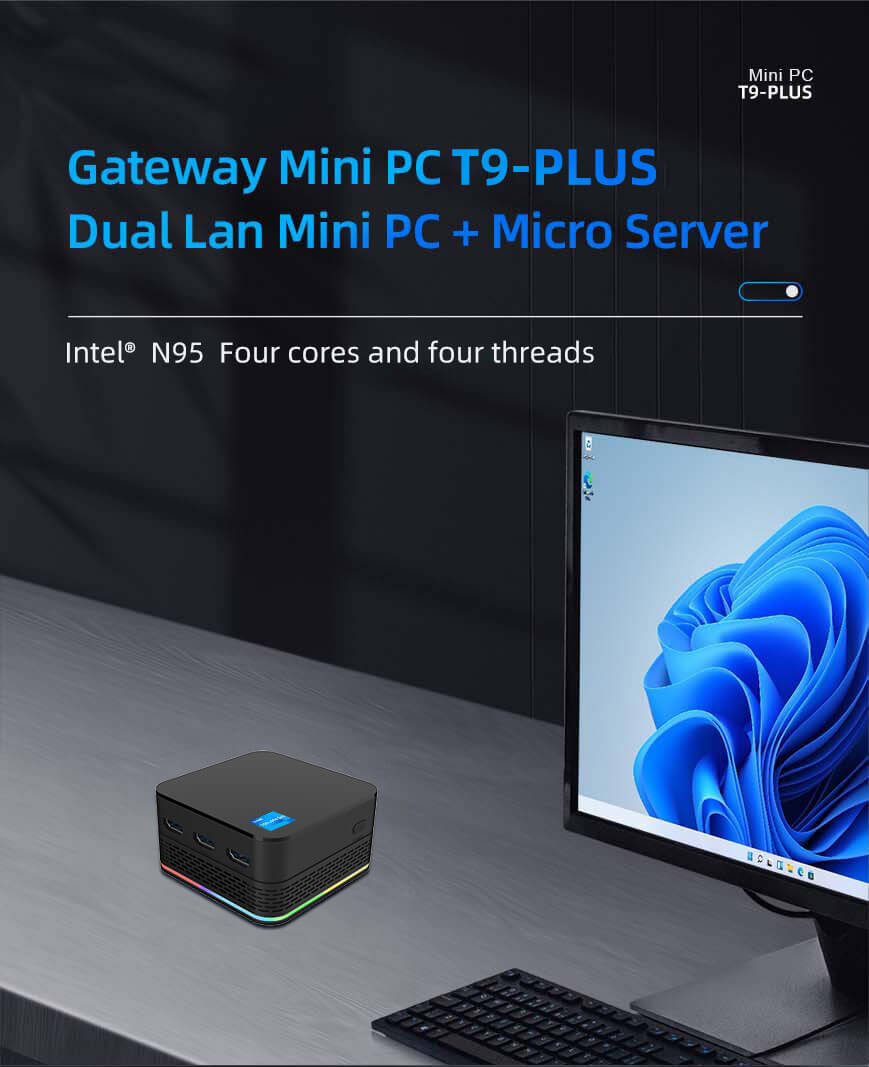 dual lan mini pc n100