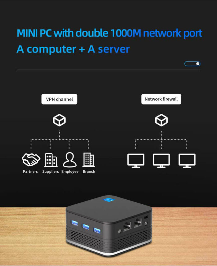 dual lan windows 11 mini pc micro server