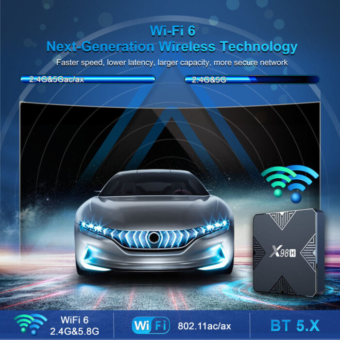 x98h wifi6 tv box