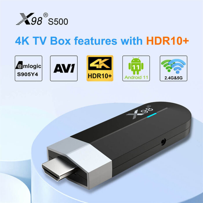 x98 s500 s905y4 tv stick